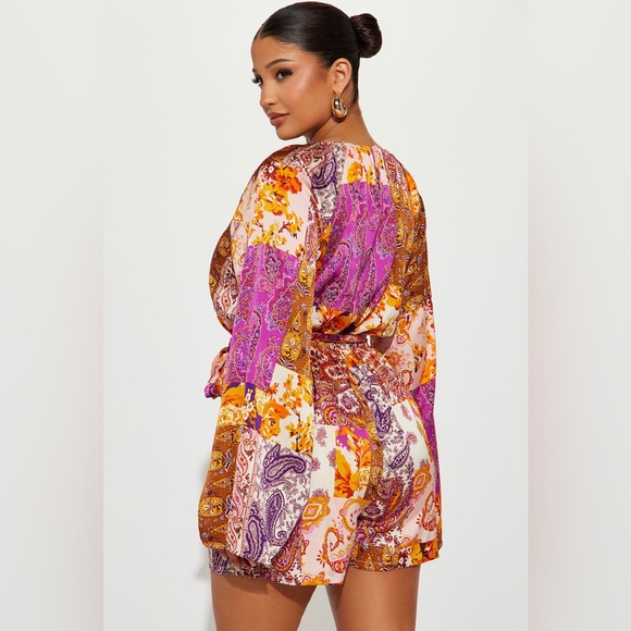 Satin romper - Picture 2 of 3